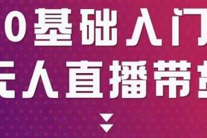 无人直播带货怎么赚钱,一个人就可以搞定的直播带货实战课