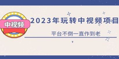 《0基础玩转抖音中视频项目》平台不倒，一直做到老