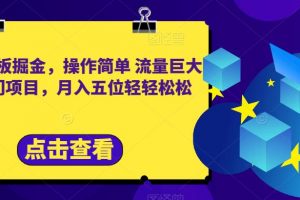 合同模板掘金，操作简单流量巨大的冷门项目，月入五位轻轻松松