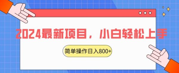 2024最新项目，红娘项目，简单操作轻松日入800+