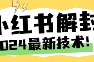 2024最新小红书账号封禁解封方法，无限释放手机号