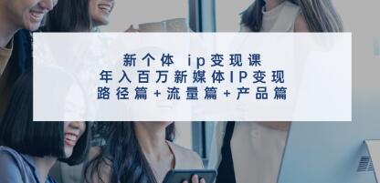 新个体ip变现课