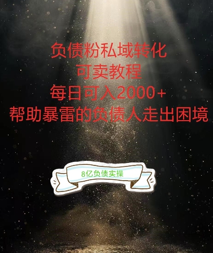 负债粉掘金计划